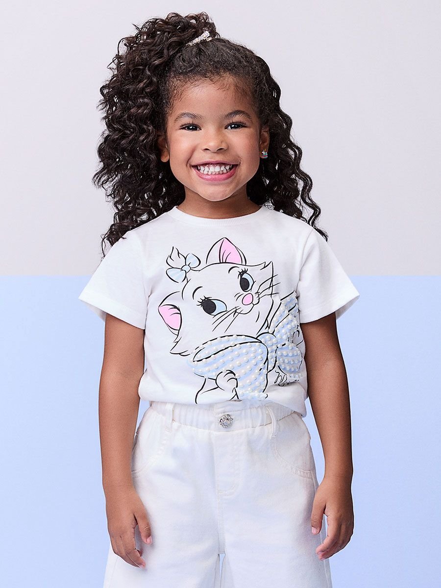 Blusa Marie Disney Infantil Moni