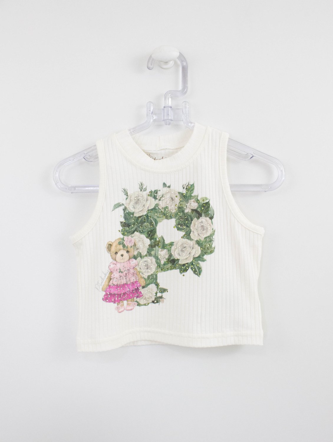 Blusa Feminina Tricot - Mini Flores - FISCHPAN - VISTA SUA HISTÓRIA