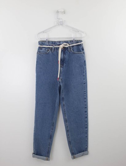 Calça Infantil Mom Calvin Klein Jeans