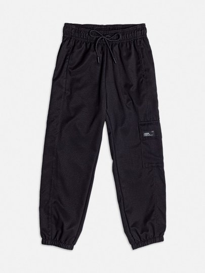 Calça Jogger Corta Vento Preta Infantil Youccie