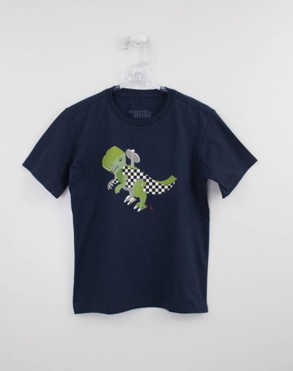 Camiseta Estampa Dino Toy Reserva Mini