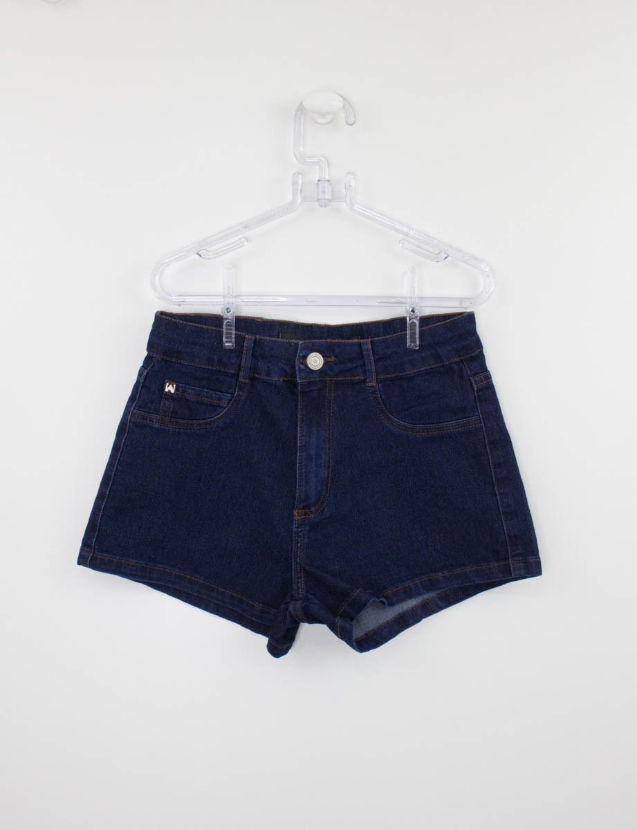 Short jeans feminino curto moda lindo confortavel claro verão