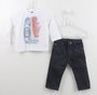 Conjunto Camiseta Tênis com Calça 1+1 Baby Style