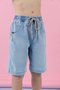 Bermuda Infantil Jeans Molecotton Delave Um mais Um