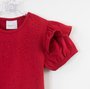 Blusa Infantil Momi Vermelha com Strass