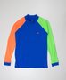 Blusa Proteção Infantil Siri Lucca Azul Mangas Coloridas