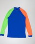 Blusa Proteção Infantil Siri Lucca Azul Mangas Coloridas