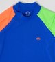 Blusa Proteção Infantil Siri Lucca Azul Mangas Coloridas