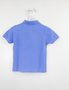 Camisa Polo Azul Hortência Infantil Um Mais Um