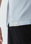 Camisa Polo Básica Bebê Azul Claro Um Mais Um