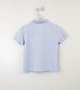 Camisa Polo Básica Bebê Azul Claro Um Mais Um