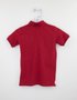 Camisa Polo Infantil Vermelha Piquet  Dudes