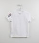 Camiseta Branca Básica Infantil Youcie com Etiqueta