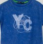 Camiseta Infantil Game Azul Stone Youccie