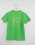 Camiseta Infatil Dudes Verde Recycle