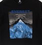 Camiseta Manga Longa Preta Everest Infantil Um Mais Um