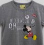 Camiseta Mickey Mouse Colcci Fun Mescla