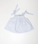 Conjunto Bebê Um Mais Um Bata Listras e Short Azul