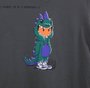 Conjunto Infantil Camiseta Dinossauro e Bermuda Moletom Youccie