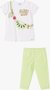 Conjunto Infantil Momi Blusa e Legging Verde Limão
