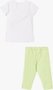 Conjunto Infantil Momi Blusa e Legging Verde Limão