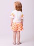 Conjunto Infantil Momi Blusa e Short Ondas Neon
