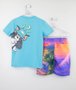 Conjunto Infantil Tom e Jerry Camiseta e Bermuda Nylon Youccie