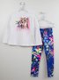 Conjunto Malha Momi Mini Blusa Fabulous e Legging Estampa Neon