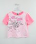 Conjunto Pijama Tom e Jerry Blusa e Short Malha Neon Pink