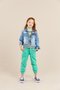 Jaqueta Jeans Infantil Botões Coloridos Um mais Um