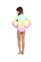 Maio Body Infantil Siri Kiara Listras Coloridas