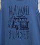 Regata Azul Hawaii Sunset 1+1 Menino