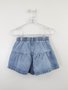 Short Jeans Franzido Infantil Momi Mini