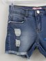 Short Jeans Patches Borboletas Pituchinhus