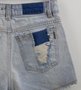 Shorts Jeans Destroyed Forro Paetês Authoria
