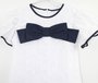 Vestido Laise Branco com Laço Infantil Um Mais Um
