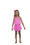 Vestido Siri Kids Cris Rosa Barbie com Filtro Solar UV 50 +